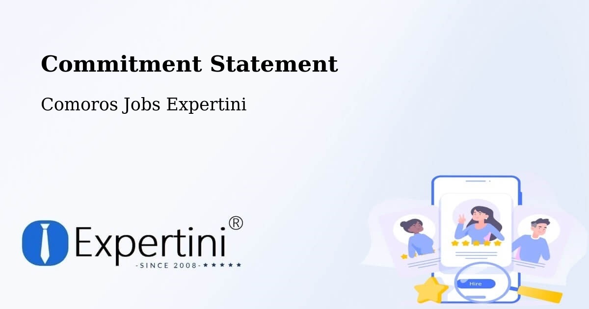 Corporate Commitment – Comoros - Comoros Jobs Expertini