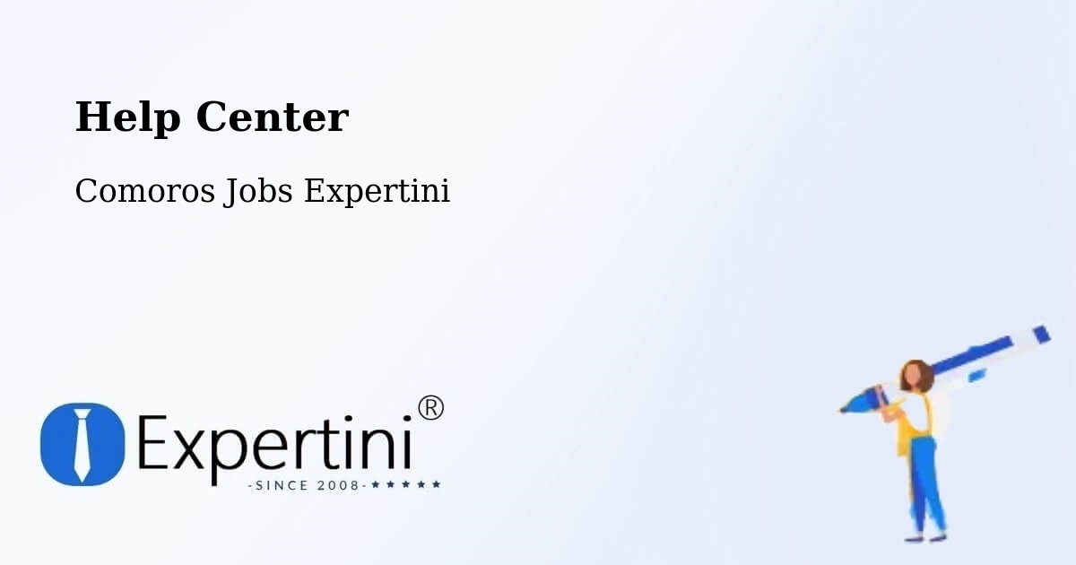 Help Center – Comoros - Comoros Jobs Expertini