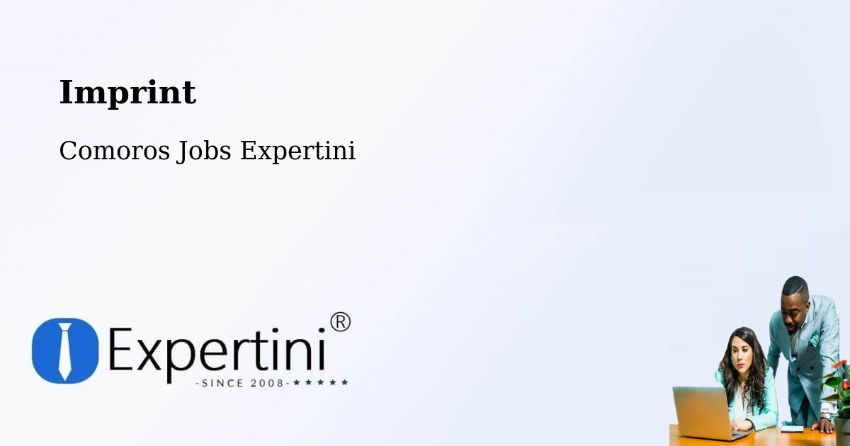Imprint – Comoros - Comoros Jobs Expertini