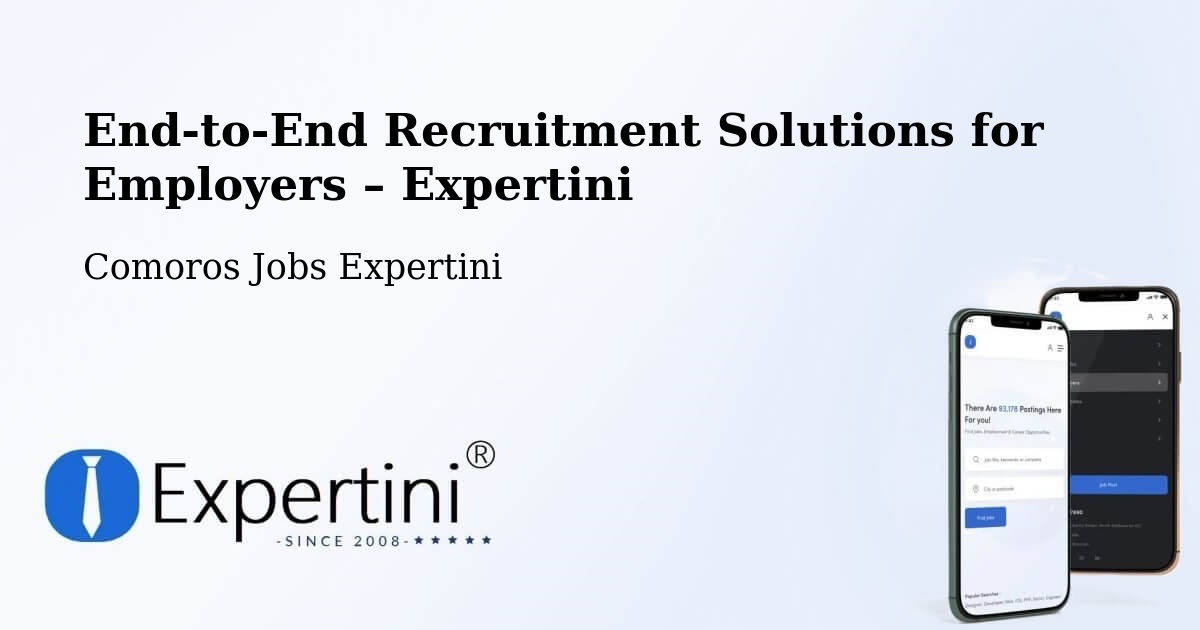 Recruitment Solutions for Employers – Comoros - Comoros Jobs Expertini