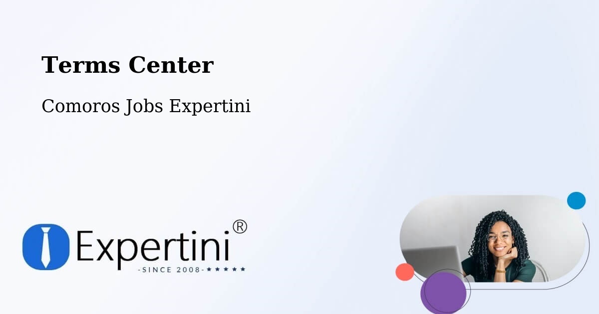 Terms of Service – Comoros - Comoros Jobs Expertini